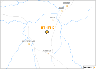 map of Utkela