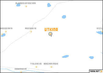 map of Utkina