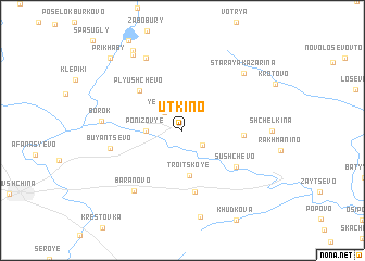 map of Utkino