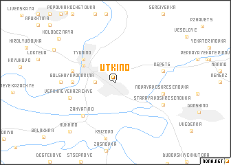 map of Utkino