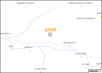 map of Utkin