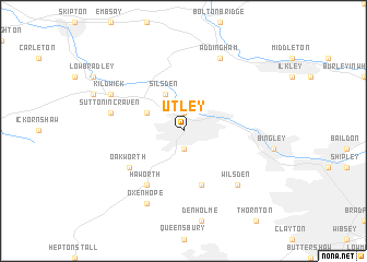 map of Utley