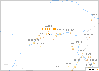 map of Utlukh