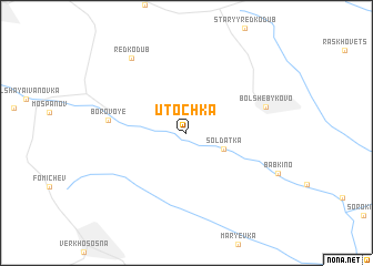map of Utochka