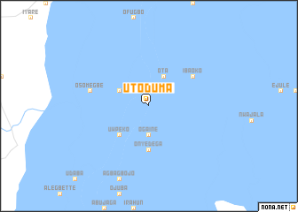 map of Utoduma