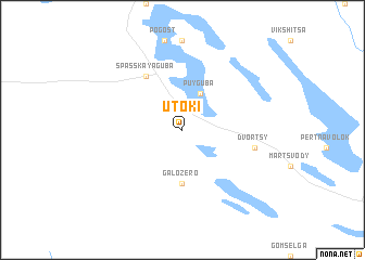 map of Utoki