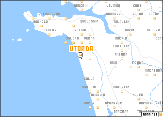 map of Utorda