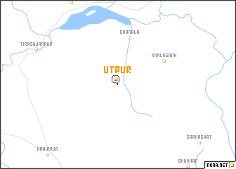 map of Utpur