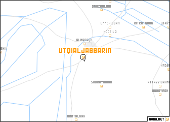 map of ‘Utqī al Jabbārīn