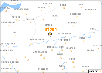 map of Utrān