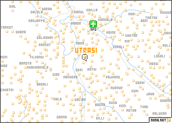 map of Utrāsi