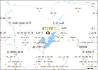 map of Utrero