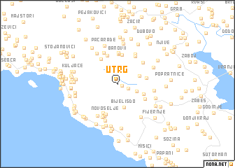 map of Utrg