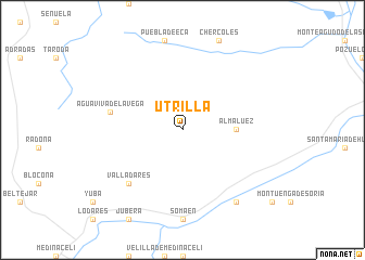 map of Utrilla