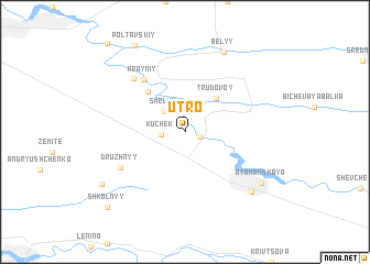 map of Utro