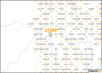 map of Utsaa