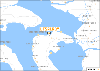 map of Utsalady