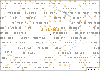 map of Utscheid