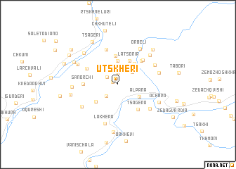 map of Utskheri