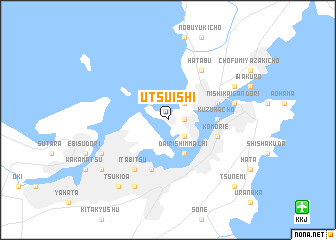 map of Utsuishi