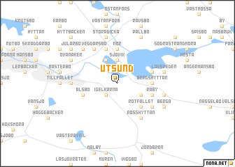 map of Utsund