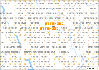 map of Uttampur