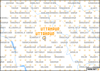 map of Uttampur