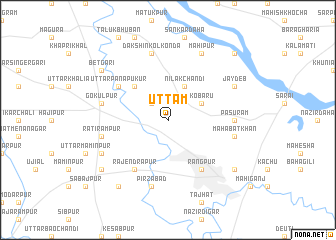 map of Uttam