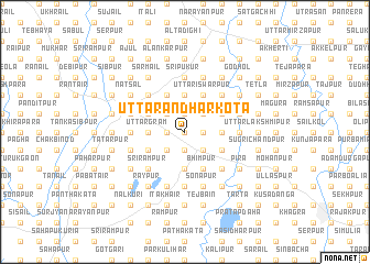 map of Uttar Āndhārkota