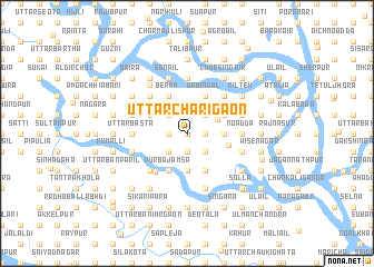 map of Uttar Chārigaon