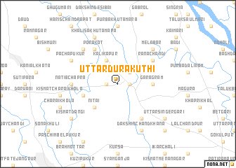 map of Uttar Durākuthi