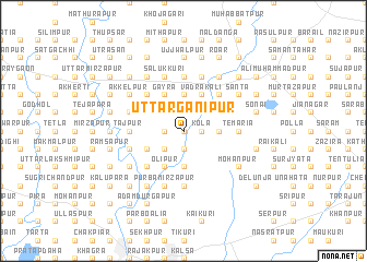 map of Uttar Ganipur