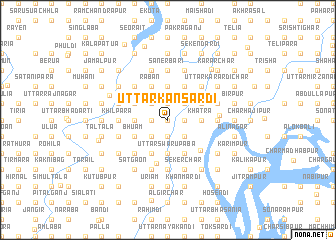 map of Uttar Kansardi