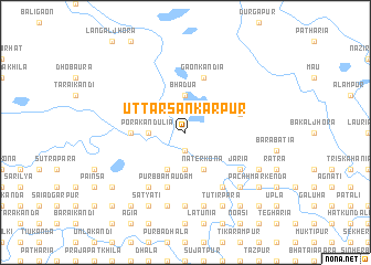 map of Uttar Sankarpur