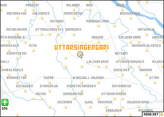 map of Uttar Singergāri