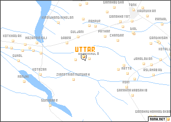 map of Uttar
