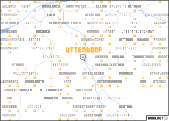 map of Uttendorf