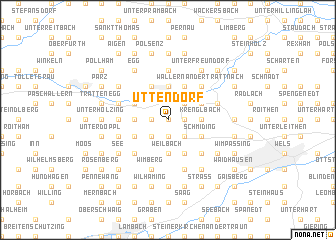 map of Uttendorf