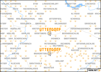 map of Uttendorf