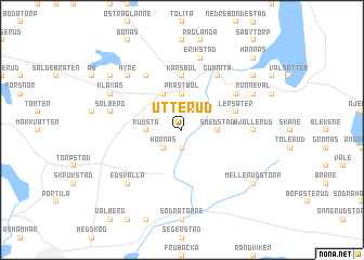 map of Utterud