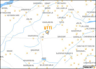 map of Utti