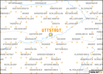 map of Uttstadt