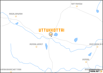 map of Ūttukkottai