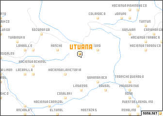 map of Utuana