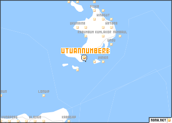 map of Utuan Number 1
