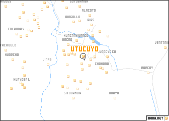 map of Utucuyo