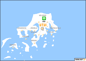 map of Utui