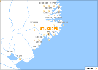 map of Utukwafu