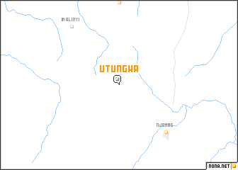 map of Utungwa