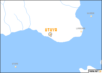 map of Utuya